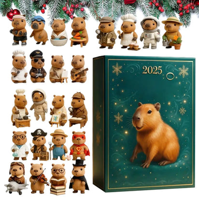 Capybara Christmas Countdown Calendar™