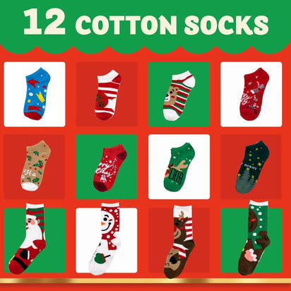 12 Days of Cozy Christmas Socks™