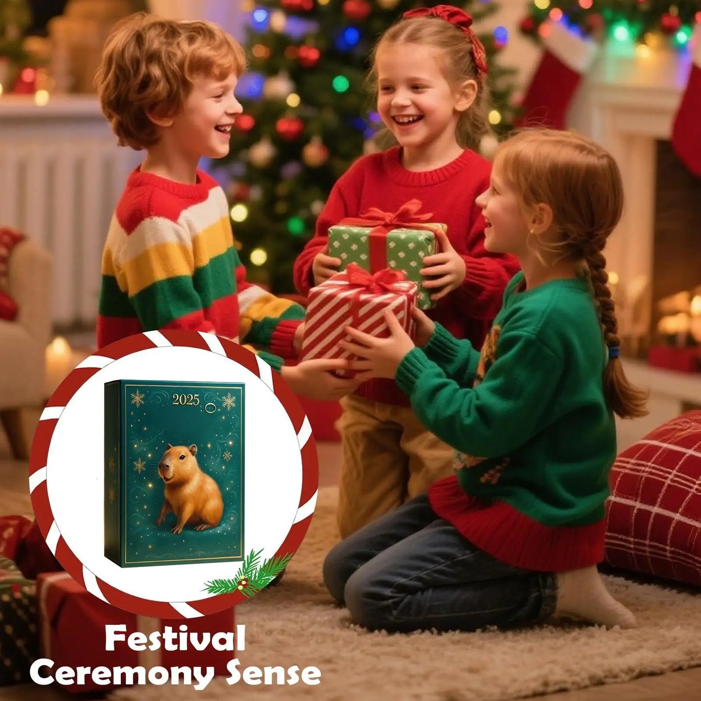 Capybara Christmas Countdown Calendar™