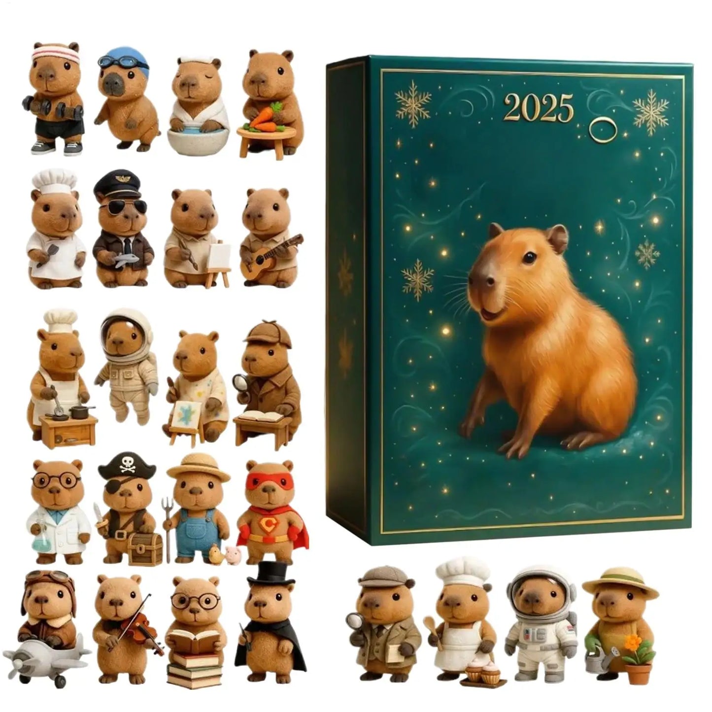 Capybara Christmas Countdown Calendar™