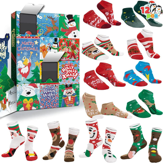 12 Days of Cozy Christmas Socks™